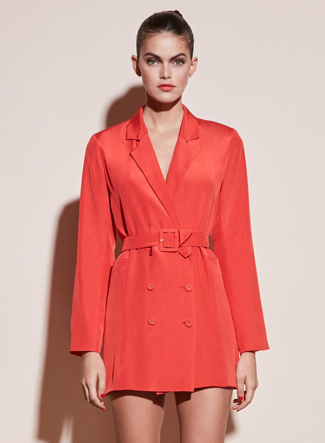 Jasper - Belted Blazer Dress | Fleur du Mal - DEMO
