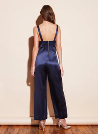 Cutout Bustier Overalls