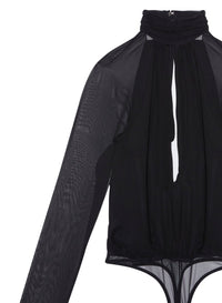 Long Sleeve Keyhole Bodysuit