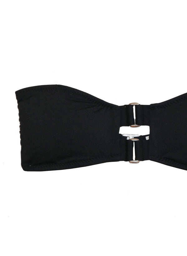 Black - Cutout Bandeau Top | Fleur du Mal - DEMO