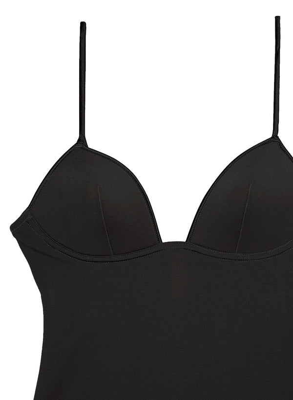 Black - Cupped Nonwire Bodysuit | Fleur du Mal - DEMO