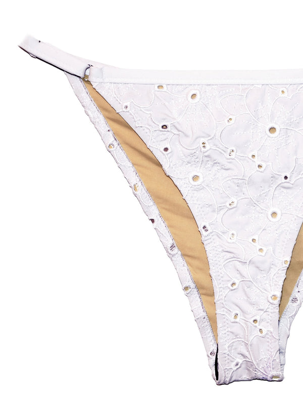 Ivory - String Cheeky Bikini | Fleur du Mal - DEMO