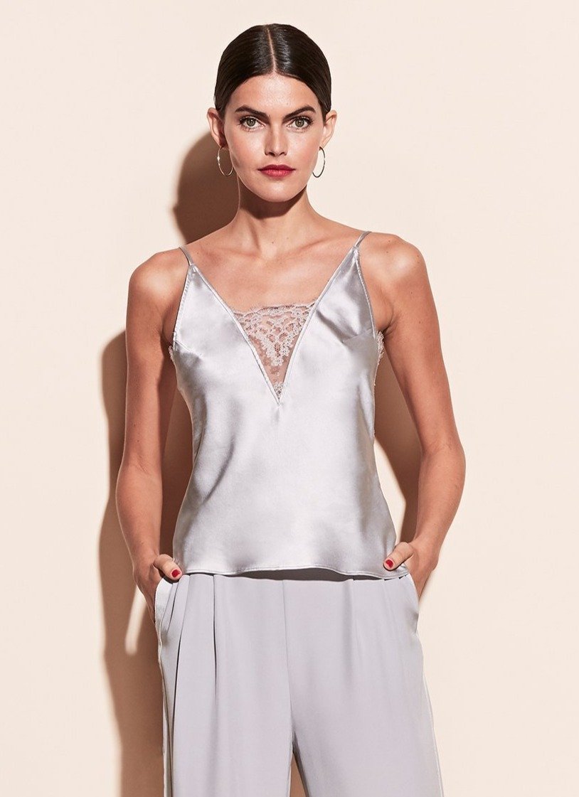 Platinum - Daphne Lace Insert Cami | Fleur du Mal - DEMO