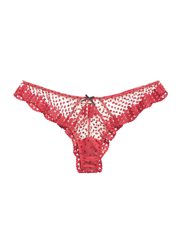 Pop cherry - Dotty Thong | Fleur du Mal - DEMO