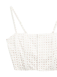 Eyelet Corset Top