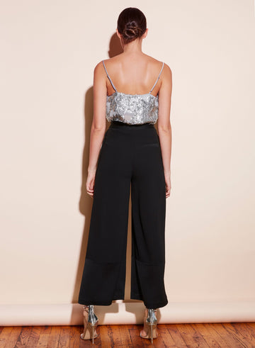 Black - Pleated Pant | Fleur du Mal - DEMO