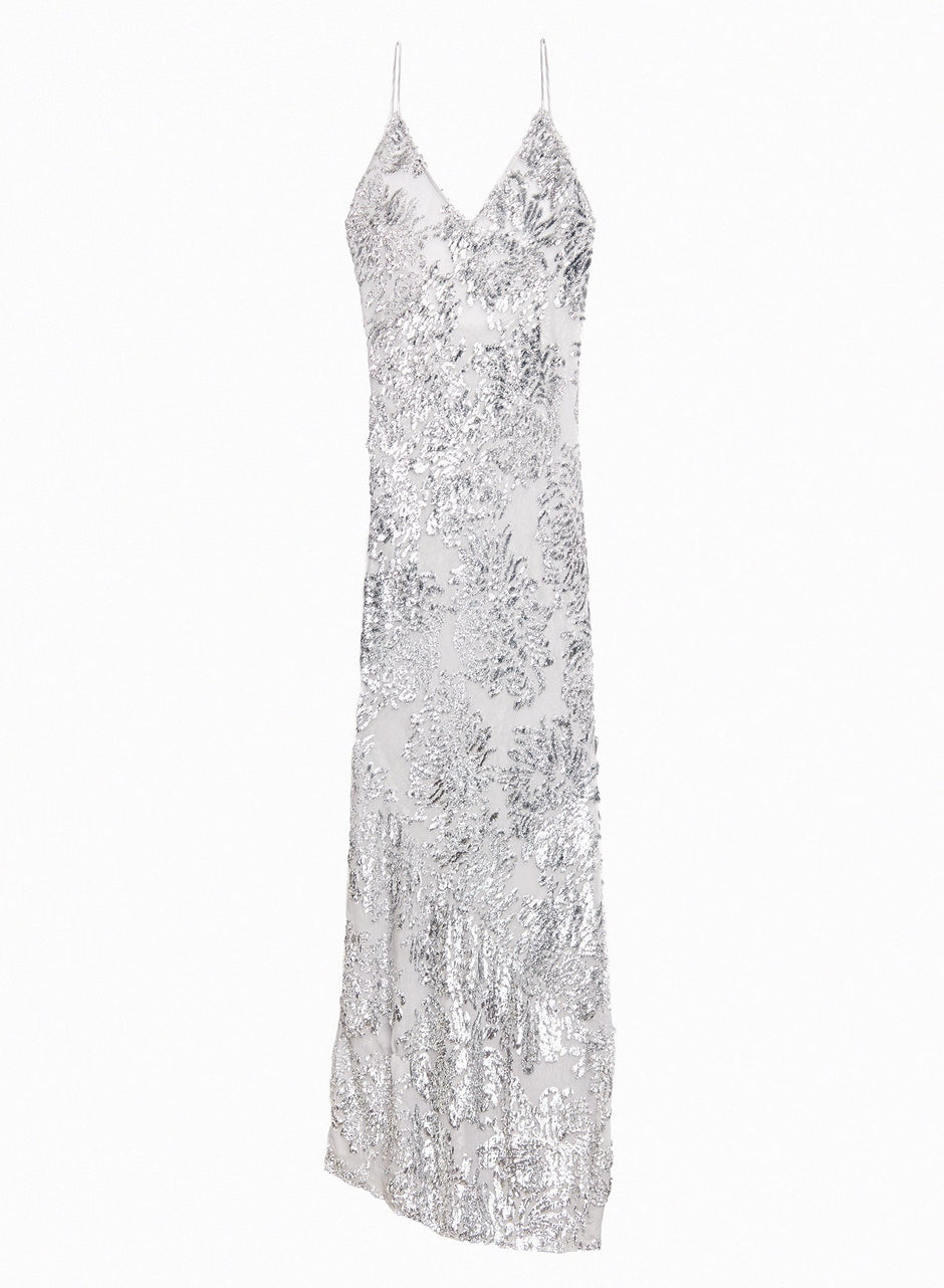 Platinum - Fil Coupé Slip Dress | Fleur du Mal - DEMO
