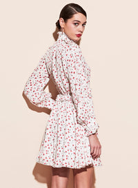 Ruffle Shirt Dress