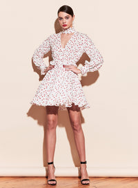 Ruffle Shirt Dress