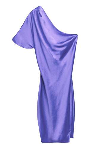 Amethyst - One Shoulder Bias Mini Dress | Fleur du Mal - DEMO