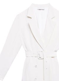Belted Blazer Dress