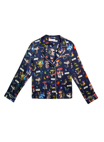 Mushroom print - Fleur PJ Top | Fleur du Mal - DEMO