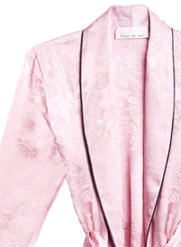 Fleur Jacquard Smoking Jacket