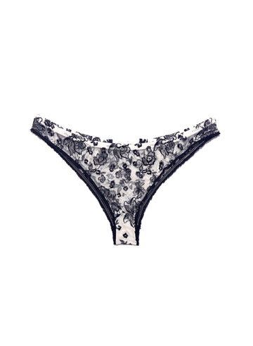 Black/white - Forget Me Not Cheeky | Fleur du Mal - DEMO