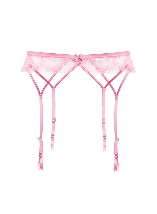 Bisou - Frankie Lace Strappy Garter Belt | Fleur du Mal - DEMO