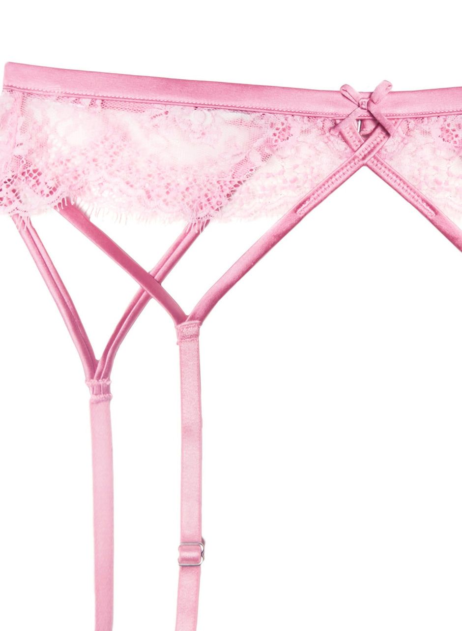Bisou - Frankie Lace Strappy Garter Belt | Fleur du Mal - DEMO