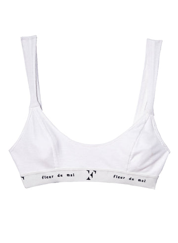 White - Garcon Bra | Fleur du Mal - DEMO