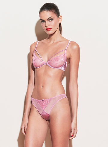 Bisou - Gardenia Lace Tanga | Fleur du Mal - DEMO