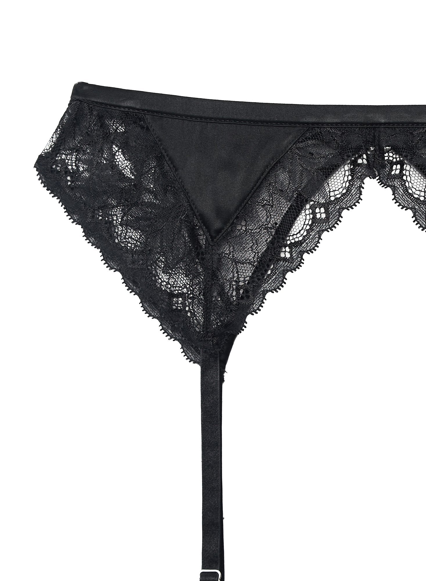 Gardenia Lace Garter Belt