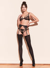 Gardenia Lace Garter Belt