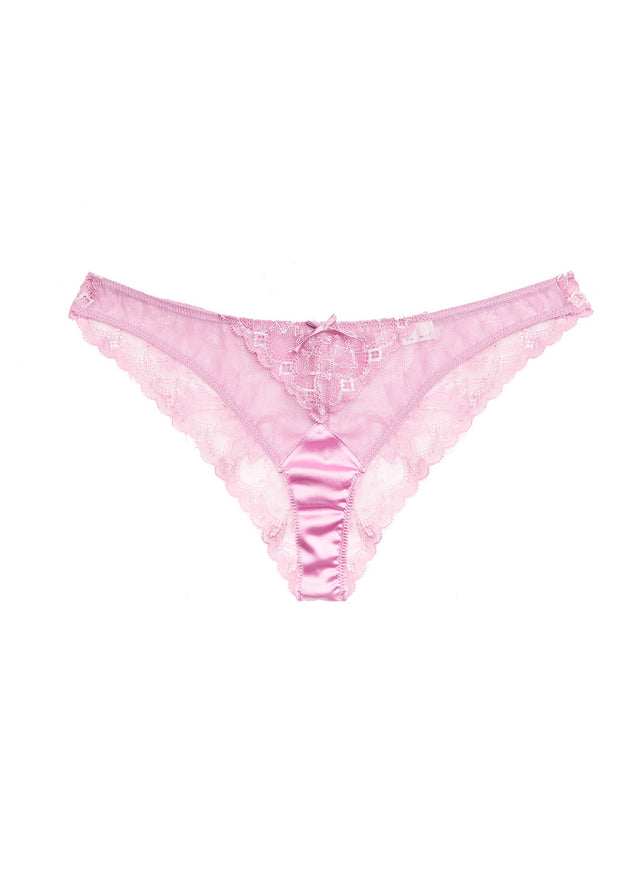 Bisou - Gardenia Lace Tanga | Fleur du Mal - DEMO