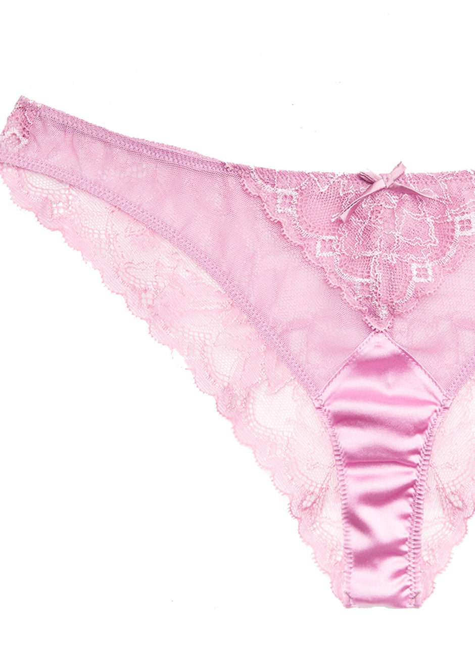 Bisou - Gardenia Lace Tanga | Fleur du Mal - DEMO