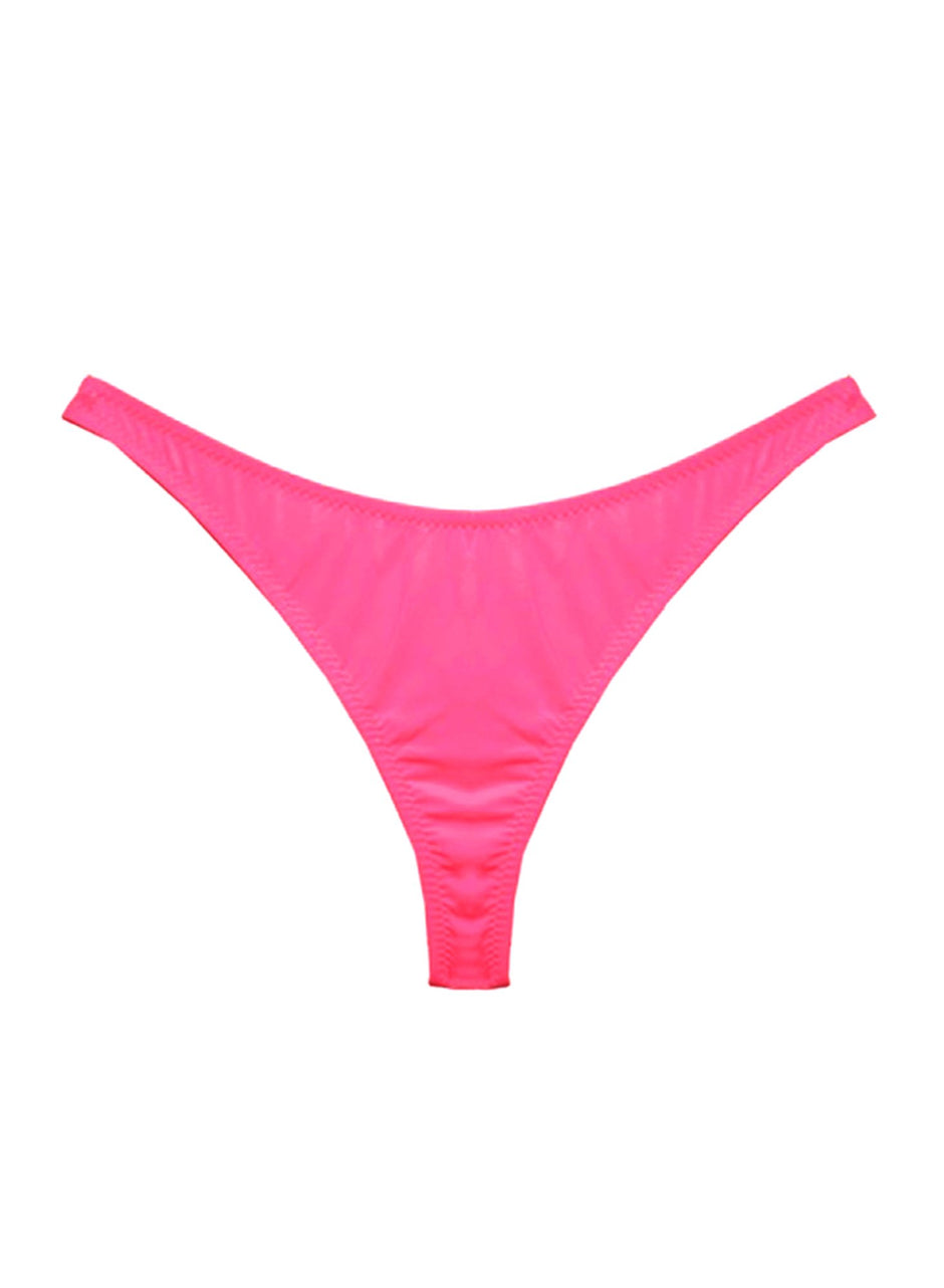 Gia pink - High Leg Bikini Bottom | Fleur du Mal - DEMO