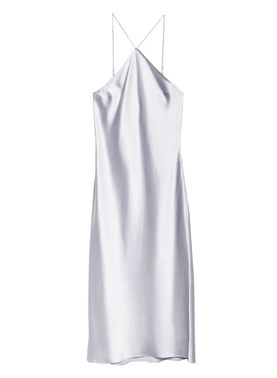 Platinum - Halter Neck Slip Dress | Fleur du Mal - DEMO