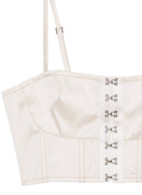 Hook & Eye Bustier Top