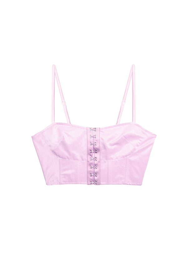 Sweet pea - Hook &amp; Eye Bustier Top | Fleur du Mal - DEMO