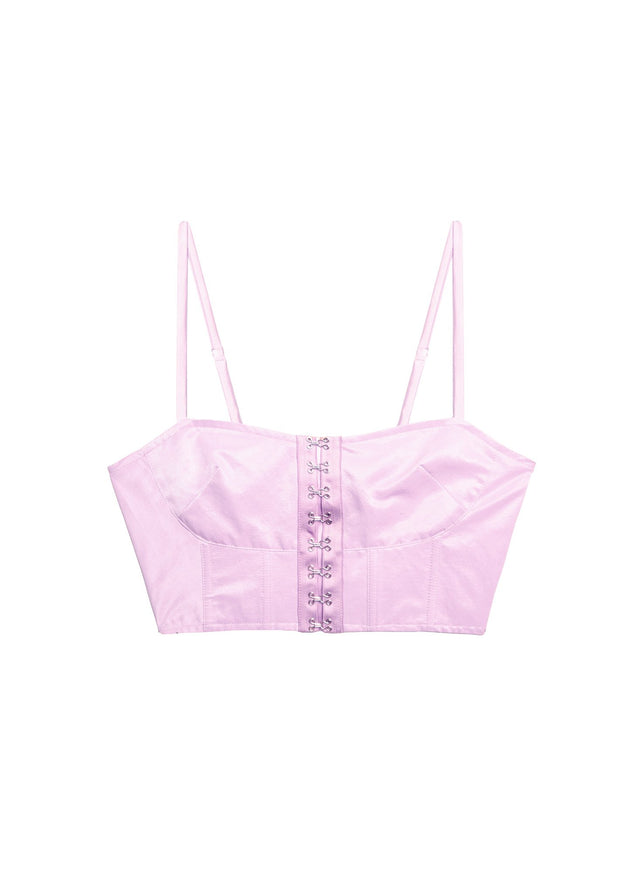 Sweet pea - Hook &amp; Eye Bustier Top | Fleur du Mal - DEMO