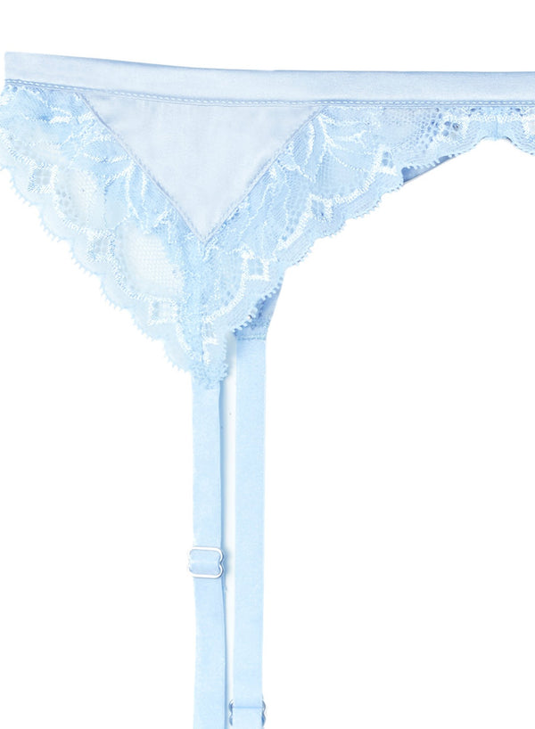 Ice queen - Gardenia Lace Garter Belt | Fleur du Mal - DEMO