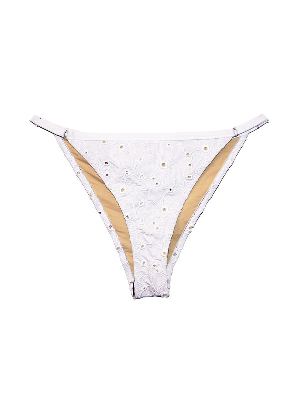 Ivory - String Cheeky Bikini | Fleur du Mal - DEMO