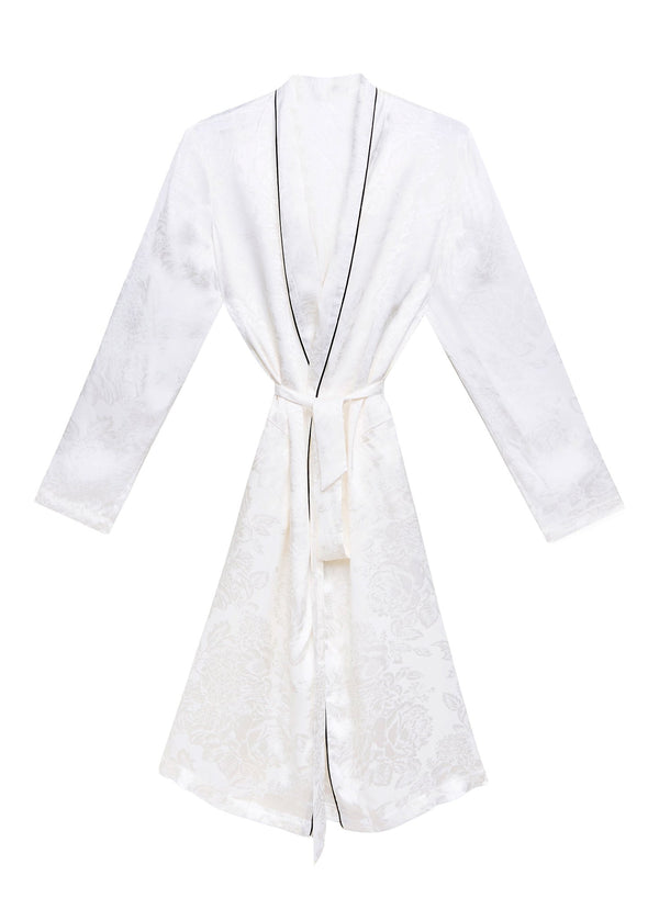 Fleur jacquard ivory - Fleur Jacquard Robe | Fleur du Mal - DEMO