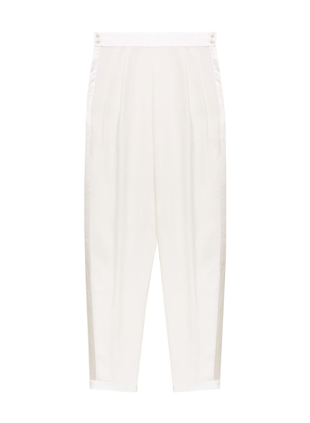 Ivory - Tuxedo Pants | Fleur du Mal - DEMO