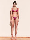 James Lace Lined Demi Bra
