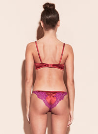 James Lace Lined Demi Bra