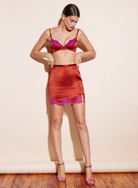 James Lace Lined Demi Bra