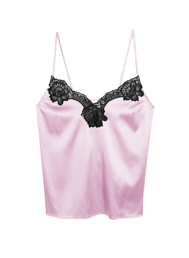 Sweet pea - James Lace Trim Cami | Fleur du Mal - DEMO