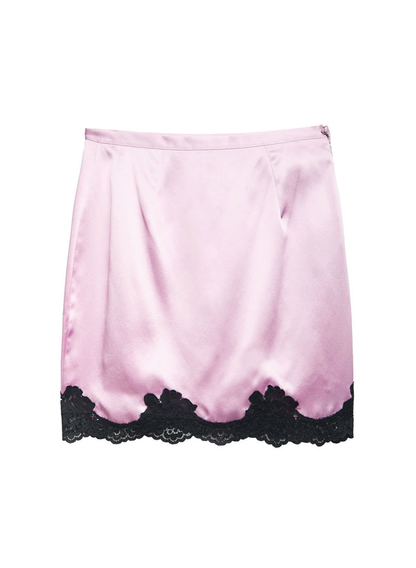 Sweet pea - James Lace Slip Skirt | Fleur du Mal - DEMO