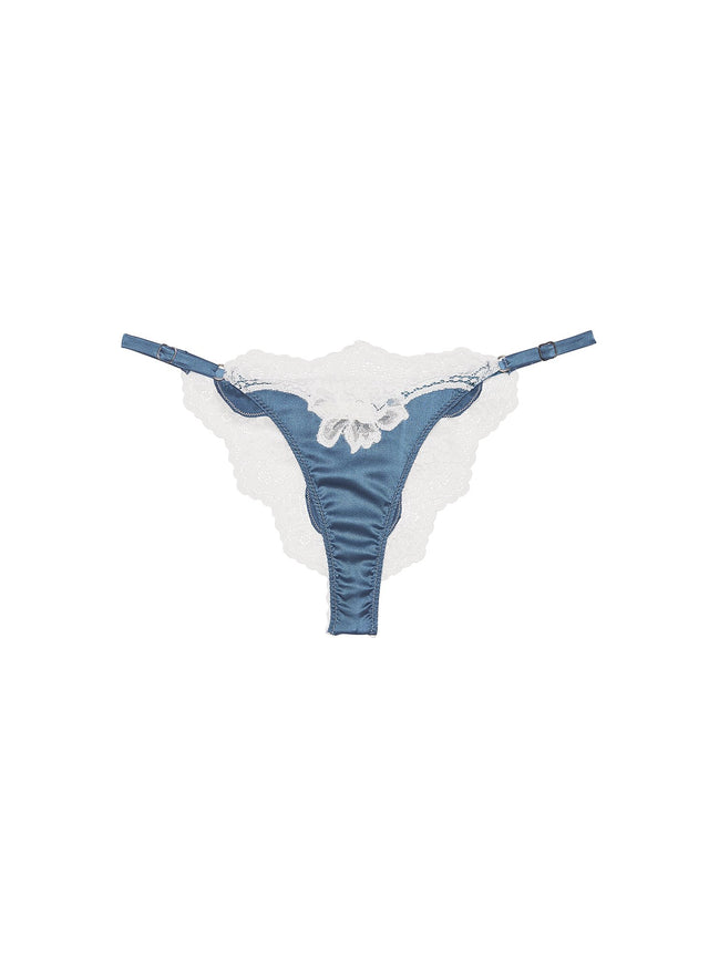 Mylos blue - James Lace Cheeky | Fleur du Mal - DEMO