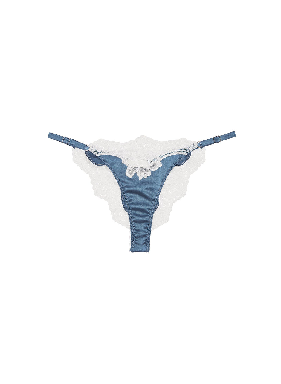 Mylos blue - James Lace Cheeky | Fleur du Mal - DEMO