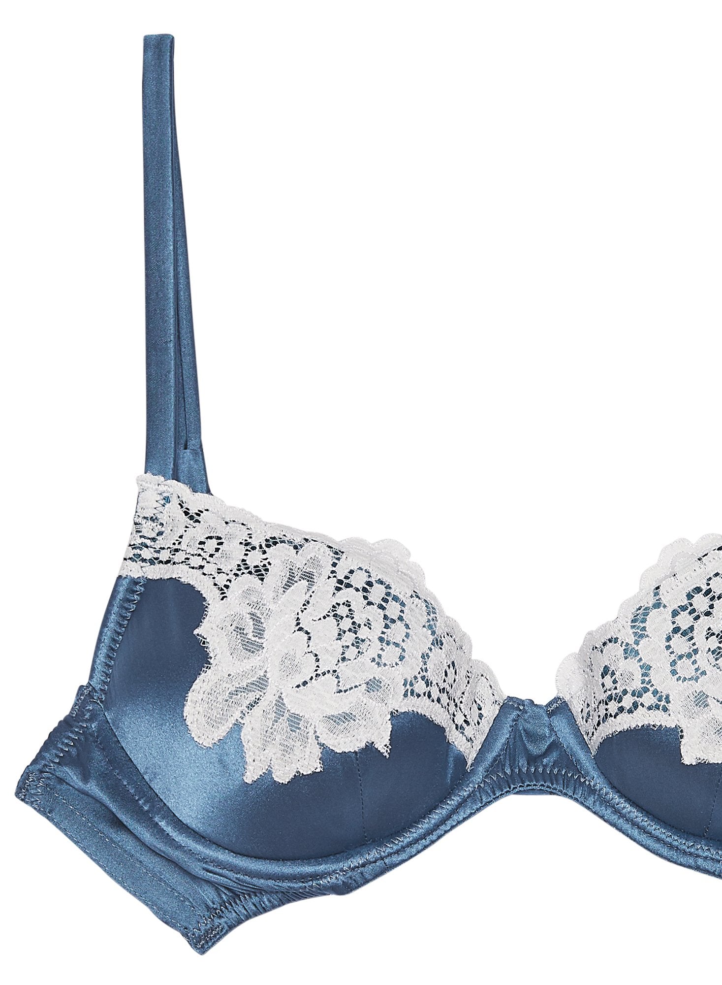 James Lace Lined Demi Bra