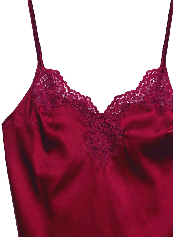 Mulberry - James Lace Trim Cami | Fleur du Mal - DEMO