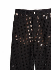 Eyelet Jean