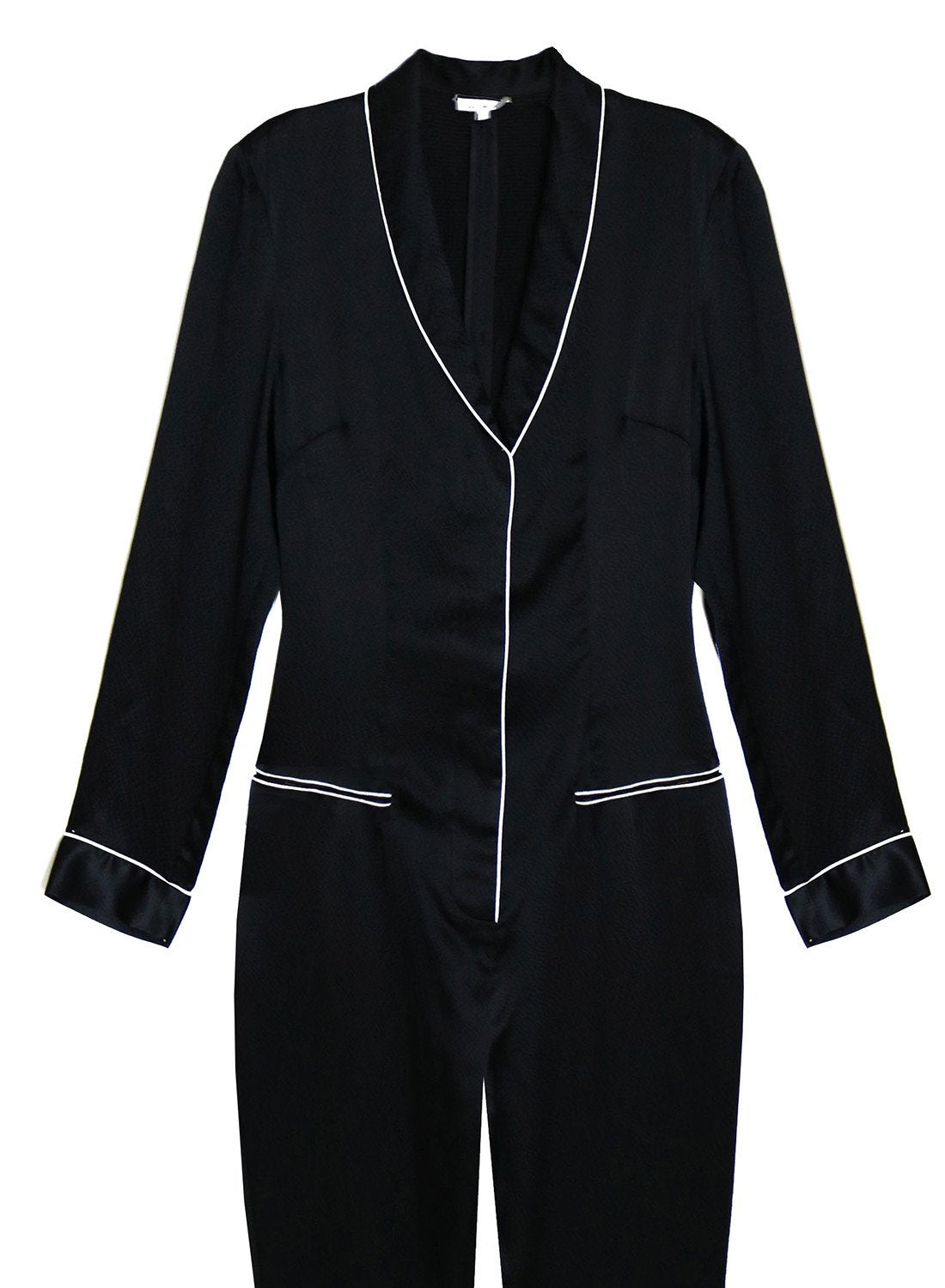 Silk Pajama Jumpsuit