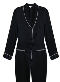 Silk Pajama Jumpsuit