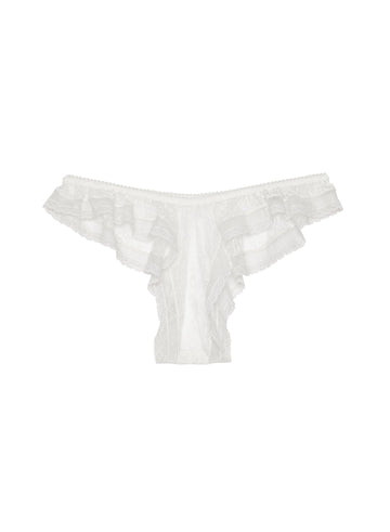 Ivory - Loulou Lace Flirty Cheeky | Fleur du Mal - DEMO