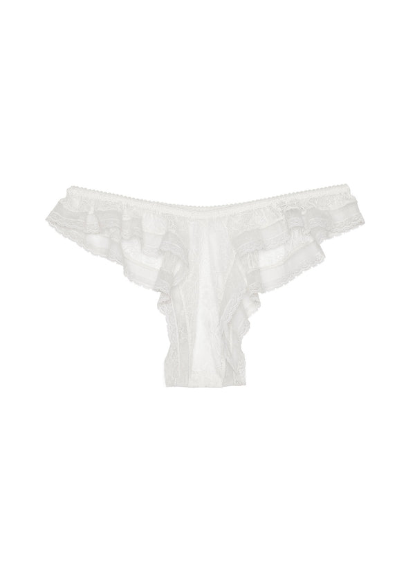 Ivory - Loulou Lace Flirty Cheeky | Fleur du Mal - DEMO