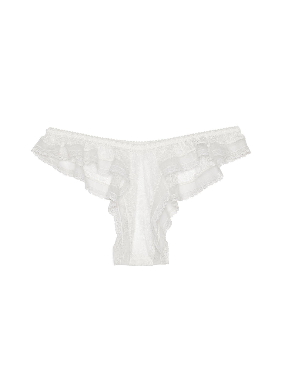 Ivory - Loulou Lace Flirty Cheeky | Fleur du Mal - DEMO